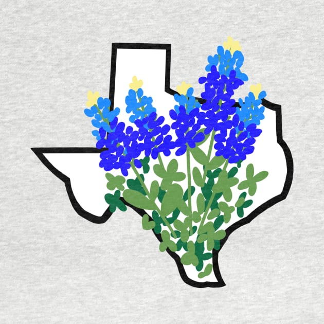 Texas Bluebonnets by adq